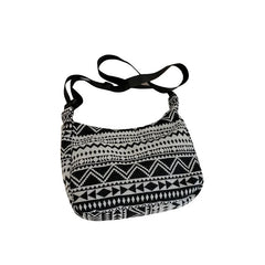 Vintage Bohemian Elephant Print Crossbody Bag
