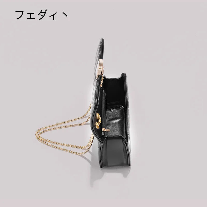Vintage Women Shoulder Bags PU Versatile Chain Crossbody Bag Handbag Wallet