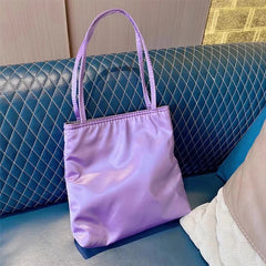 Vintage Small Satin Shoulder Bag for Women Girls