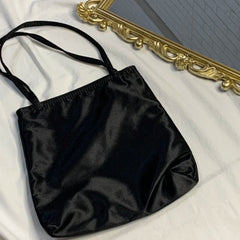 Vintage Small Satin Shoulder Bag for Women Girls