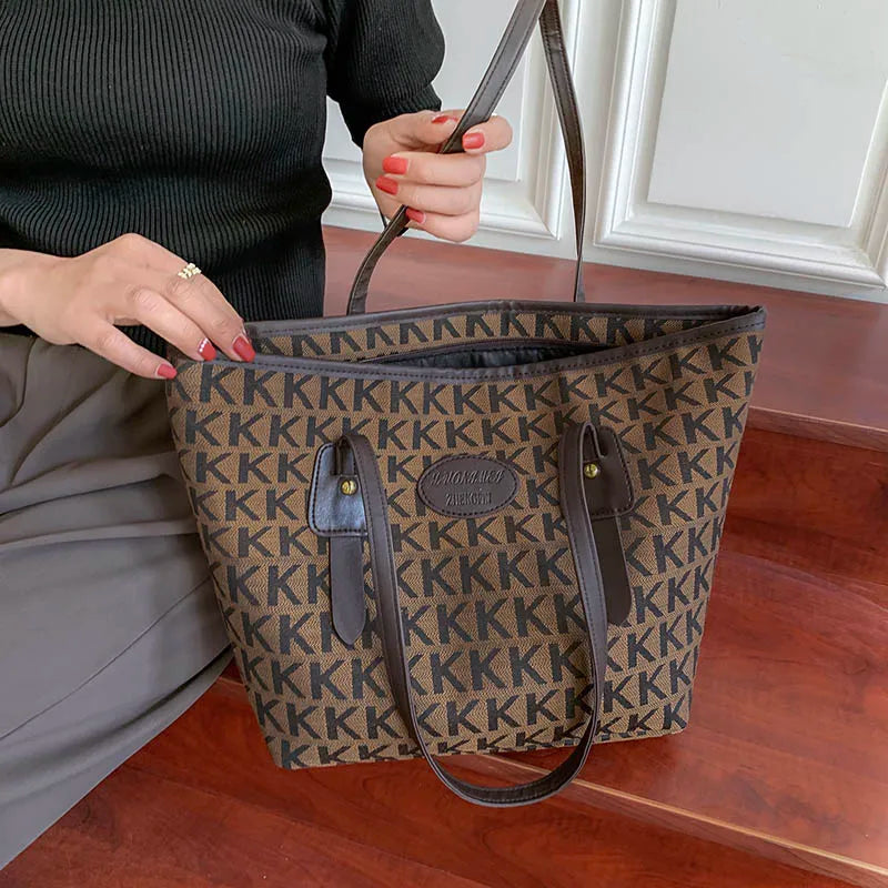 Vintage Canvas Tote Bag for Women Casual Handbags