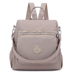 Vintage Women Backpack Nylon Anti-theft Female Casual Daypack