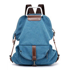 Vintage Women's Canvas Backpack Travel Shoulder Bag Rucksack