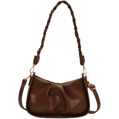 Vintage Women's Crossbodybag Soft Leather Underarm Bag Top Shoulderbags