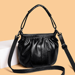 Vintage Women's Leather Crossbody Bag Handbags Ladies Tote Bag