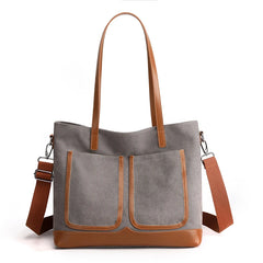 Vintage Women's Top-Handle Crossbody Bag Canvas Casual Totes Messenger Bag