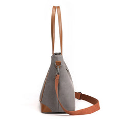 Vintage Women's Top-Handle Crossbody Bag Canvas Casual Totes Messenger Bag