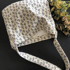 Vintage Women's Tote Shoulder Bags Woolen Fabric Ladies Eco Cloth Shopper Bag
