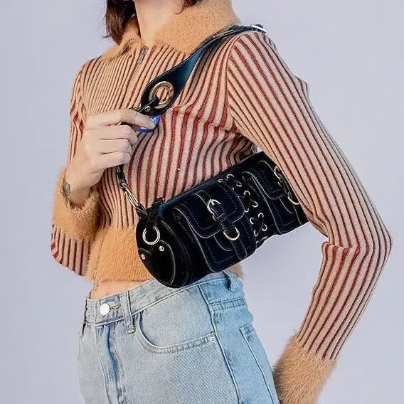 Y2K Hot Girls Underarm Bag Women's Shoulder Crossbody Bags
