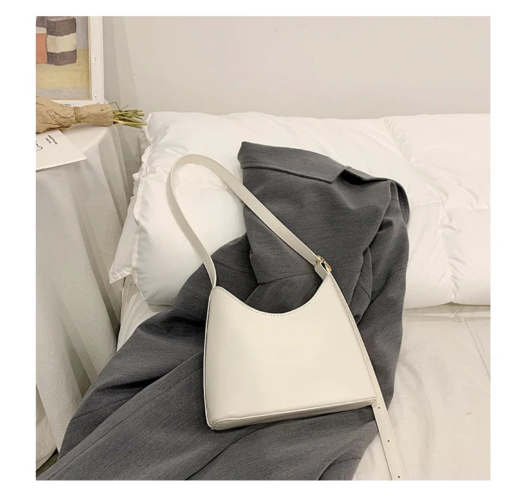 Vintage Mini Bucket Women Shoulder Bag PU Leather Crossbody Bag