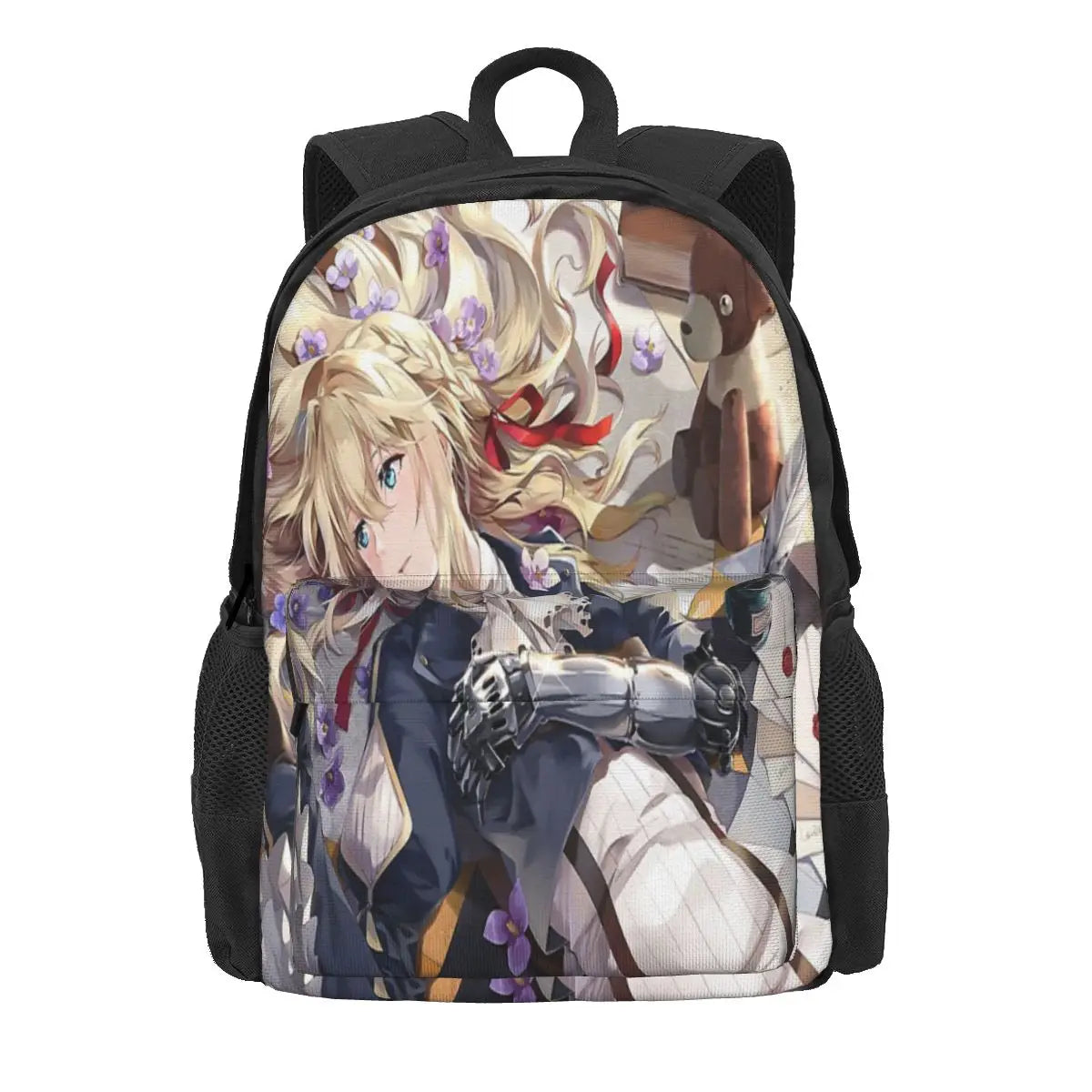 Violet Evergarden Anime Backpacks for Men and Women