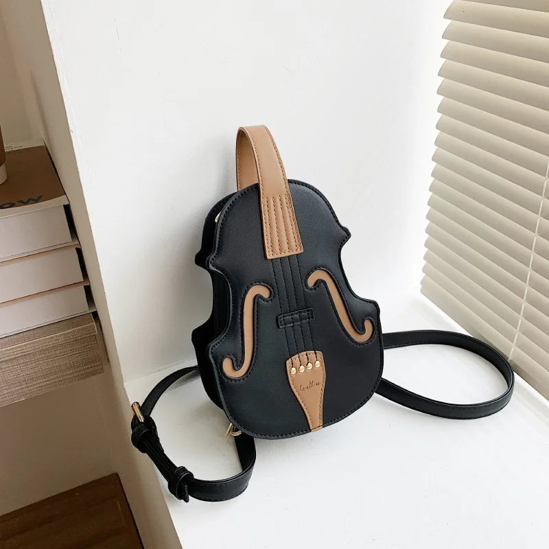 Violin Shape Small Backpack for Women