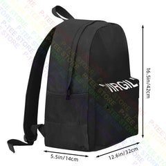 Virgil Abloh Large Capacity Backpack Print Backpack Sports Bag School Sport Bag
