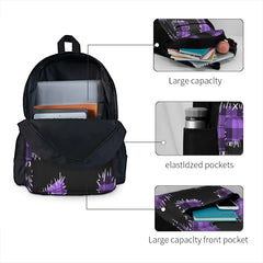 Virgil's Hoodie Patches Backpack Men Women Kpop Bag