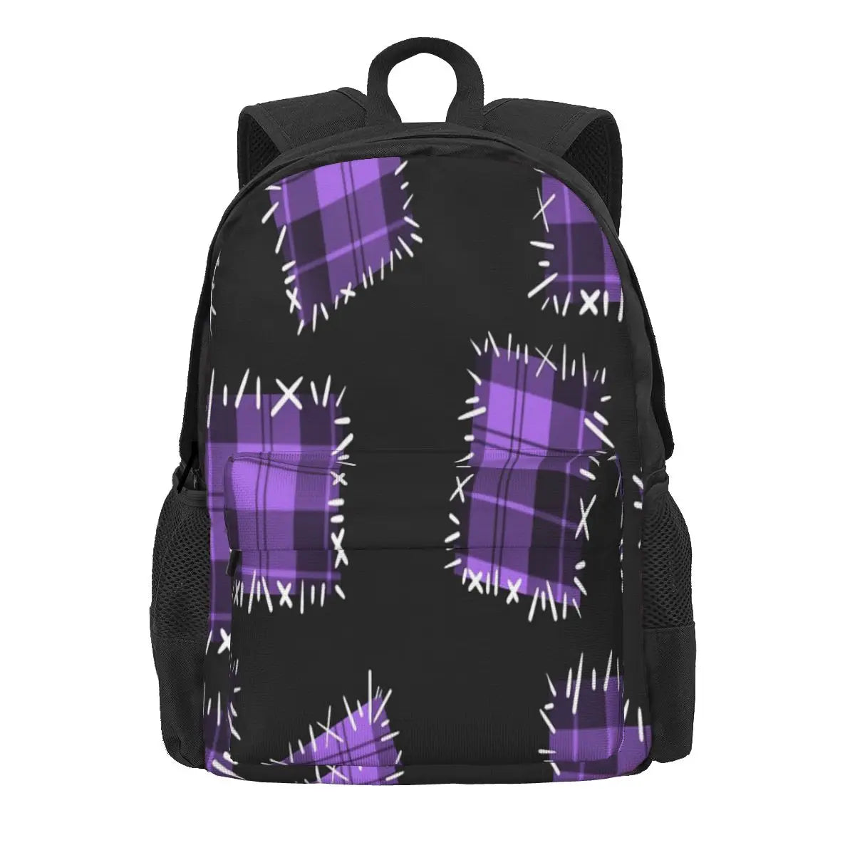 Virgil's Hoodie Patches Backpack Men Women Kpop Bag