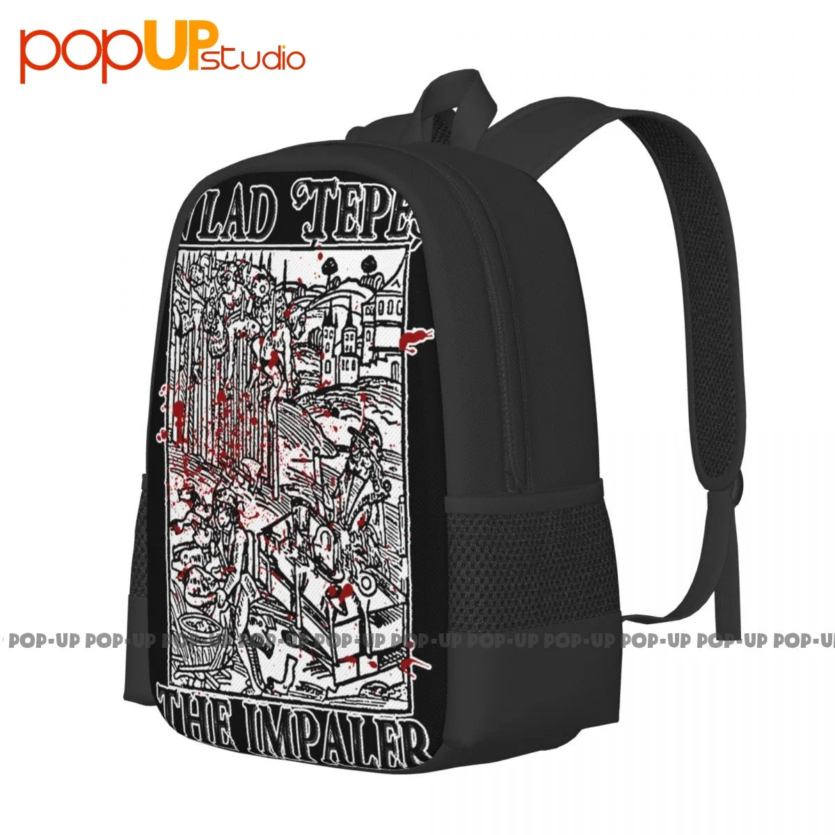 Vlad Tepes Dracula The Impaler Backpack Vintage Swimming Large Capacity