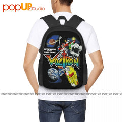 Voltron In Space Cartoon Pop Culture Backpack