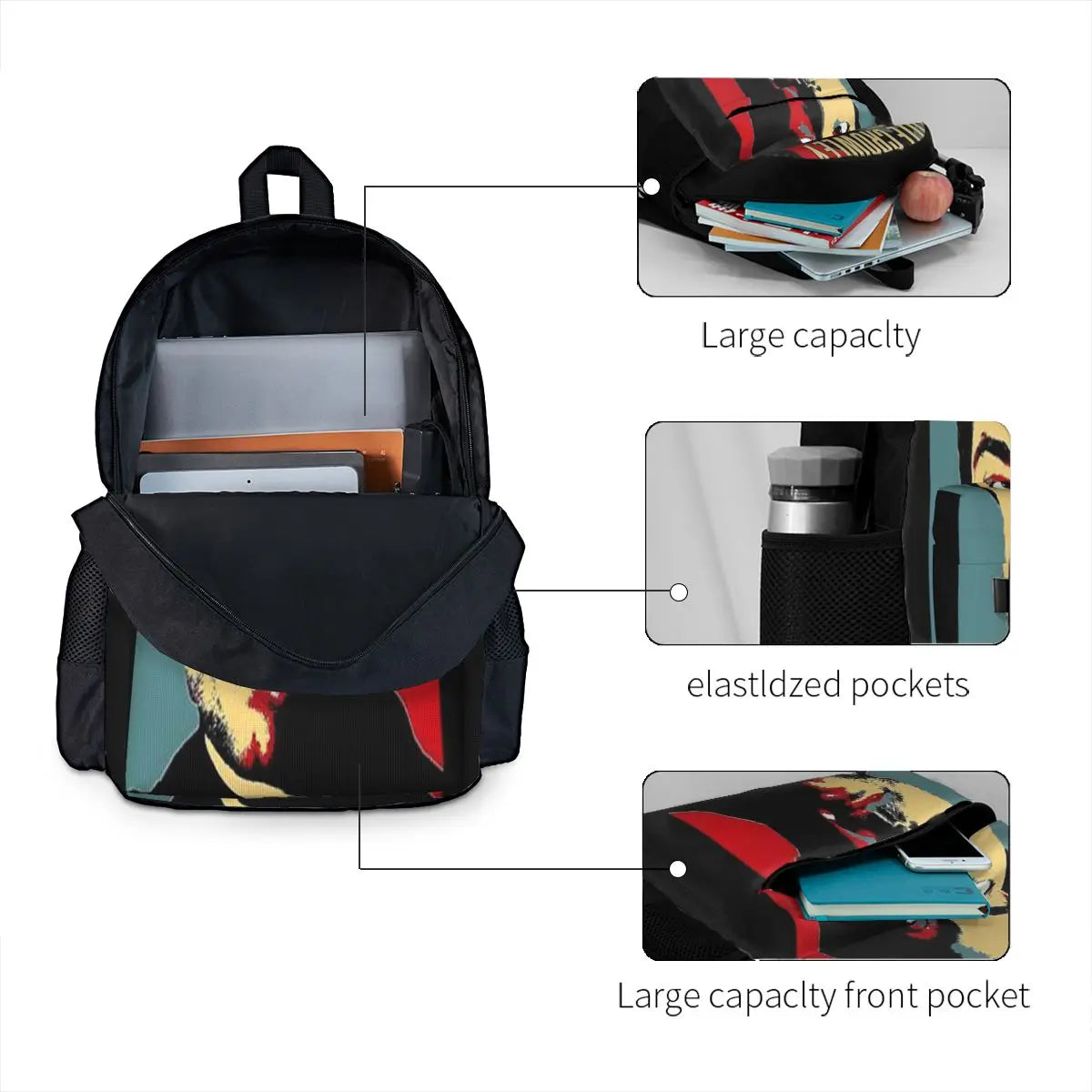 Vote Crowley - King Of Hell 1 Backpacks Men's Backpacks Bags For Women Bag Woman