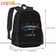 Large Capacity Stereo Music Sound Engineer Backpack