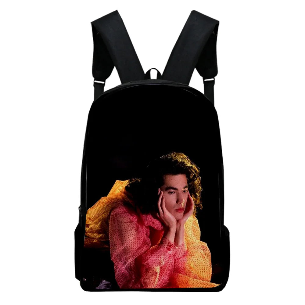 Conan Gray Zipper Bag Students Backpack Rucksack Hip Hop Style