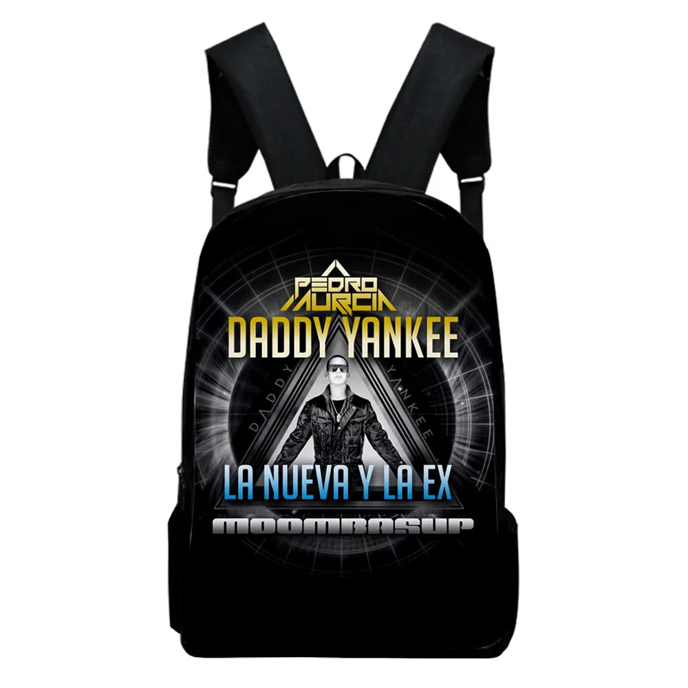 Daddy Yankee Rucksack Cosplay Laptop Bag Harajuku Daypacks
