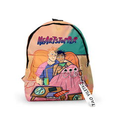 WAWNI Heartstopper Zipper Pack Schoolbag Student Rucksack Travel Bag