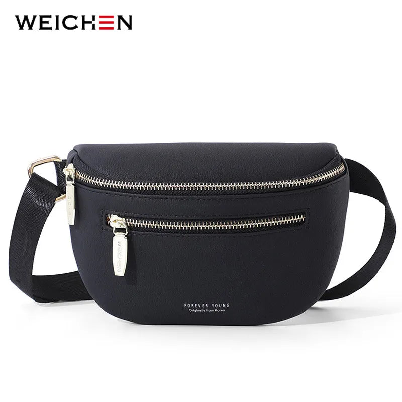 WEICHEN Multi-functional Women's Fanny Pack Shoulder Bag and Chest Bag