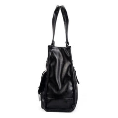 Men's Leather Laptop Bag Office Briefcase Handbag