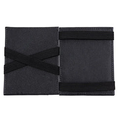 Leather Mini Short Magic Wallets Cardholder