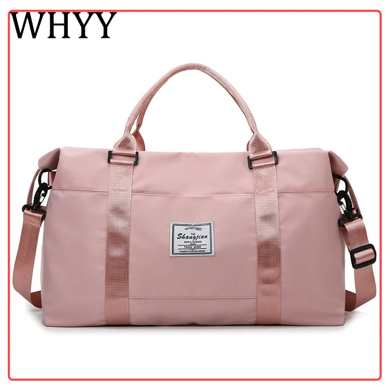 WHYY Oxford Travel Bag Women's Luggage Weekend Bag