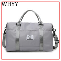 WHYY Large Travel Bag Women Cabin Tote Handbag Nylon Waterproof Shoulder Weekend