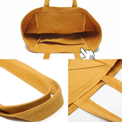 Wahyah Canvas Bag Landies Hand Bags for Woman Oversize Shopping Bag
