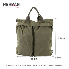 Wahyah Canvas Pack Crossbody Bags Woman Handbags Clutch Bag ZY058