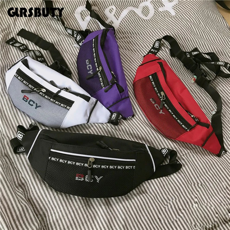 Harajuku Style Waist Bag Fanny Pack Hip-Hop Bum Bag