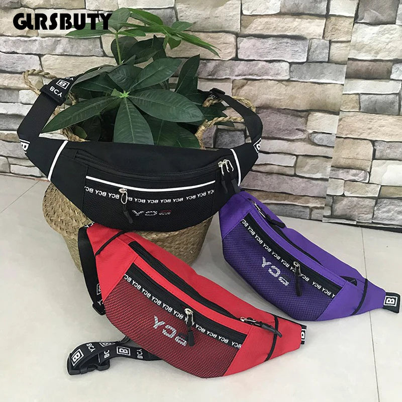 Harajuku Style Waist Bag Fanny Pack Hip-Hop Bum Bag