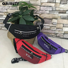 Harajuku Style Waist Bag Fanny Pack Hip-Hop Bum Bag