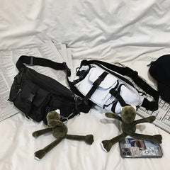 Harajuku Style Waist Bag for Women Hip-Hop Bum Bag