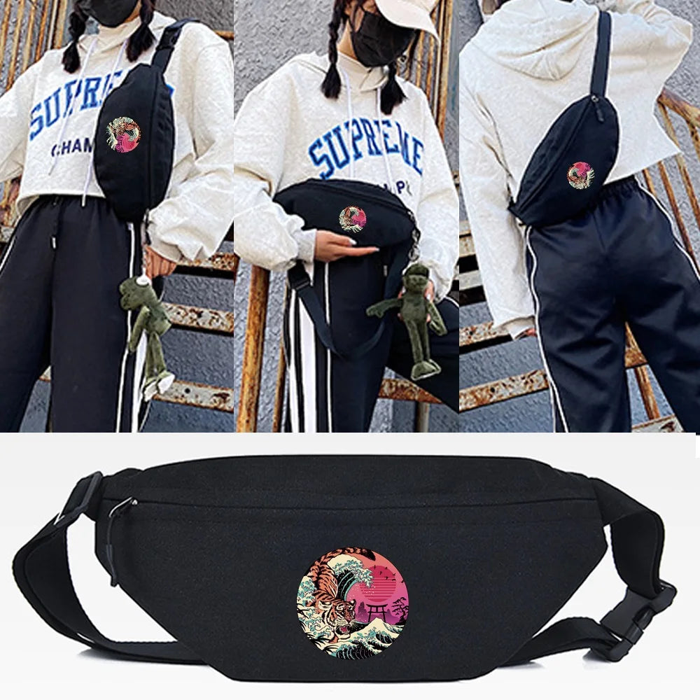 Adult Cat Waist Bag Purse Phone Pouch Handbag