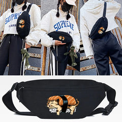 Adult Cat Waist Bag Purse Phone Pouch Handbag