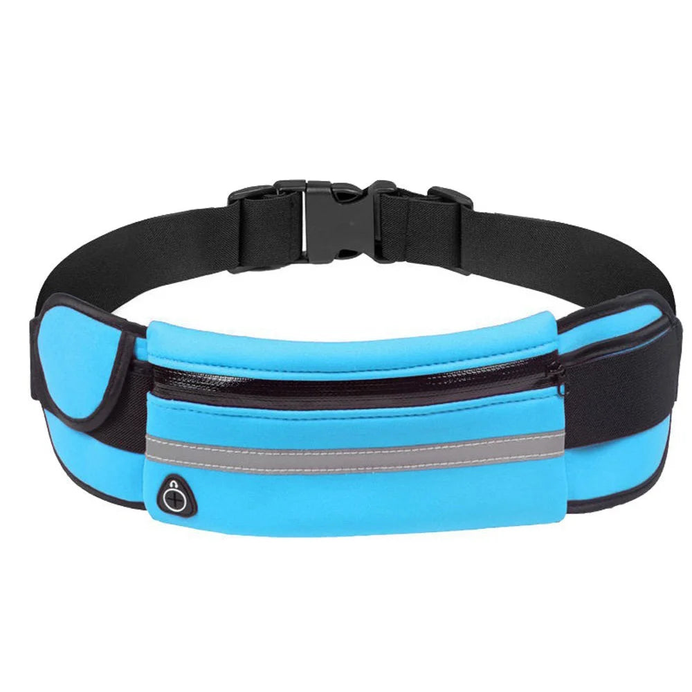 Sports Waist Bag Men Women Gym Bag Water Resistant Cycling Phone Holder