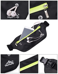 Waterproof Waist Bag Belt for Men Women Sport Running Fanny Pack