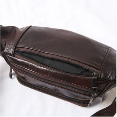 Leather Waist Bag Fanny Pack Men Women