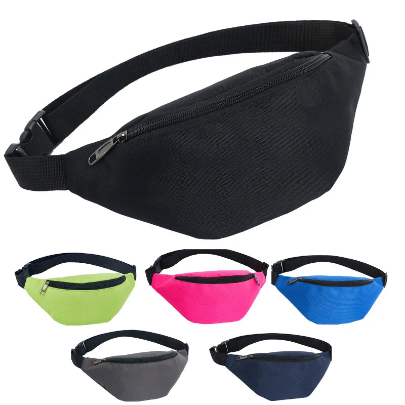 Waterproof Waist Bag Female Fanny Pack Unisex Chest Handbag