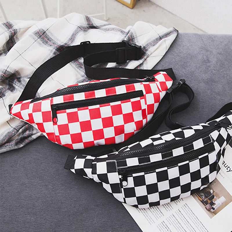 Waist Bag Zipper Phone Pocket Unisex Fanny Pack for Men and Women