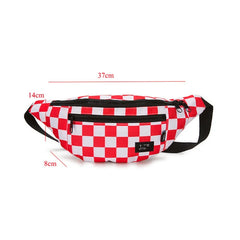 Waist Bag For Woman Belt Zipper Phone Pocket chest bag Unisex fanny pack