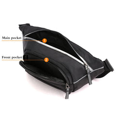 Nylon Waist Bag Fanny Pack Phone Pouch Travel Shoulder Bags