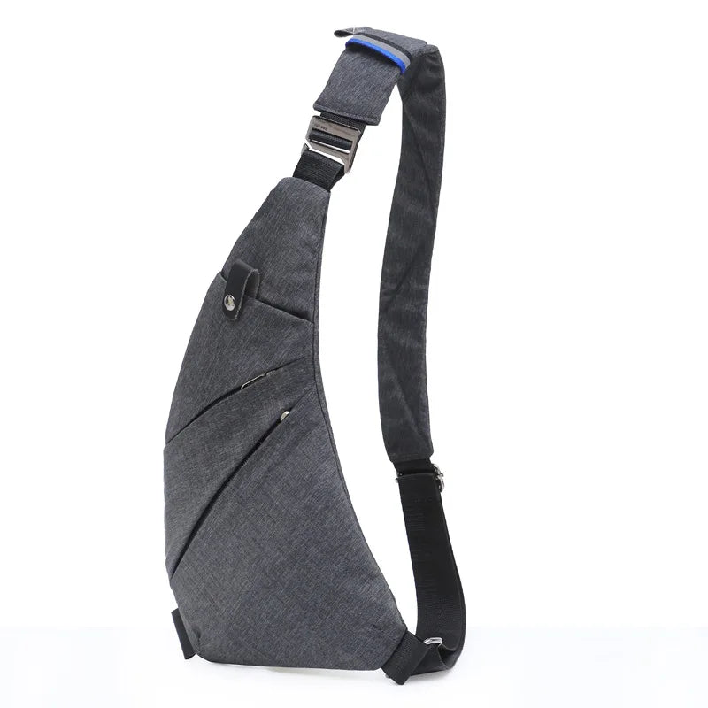 Canvas Waist Bag Men Panelled Fanny Pack for Men Bag Packs