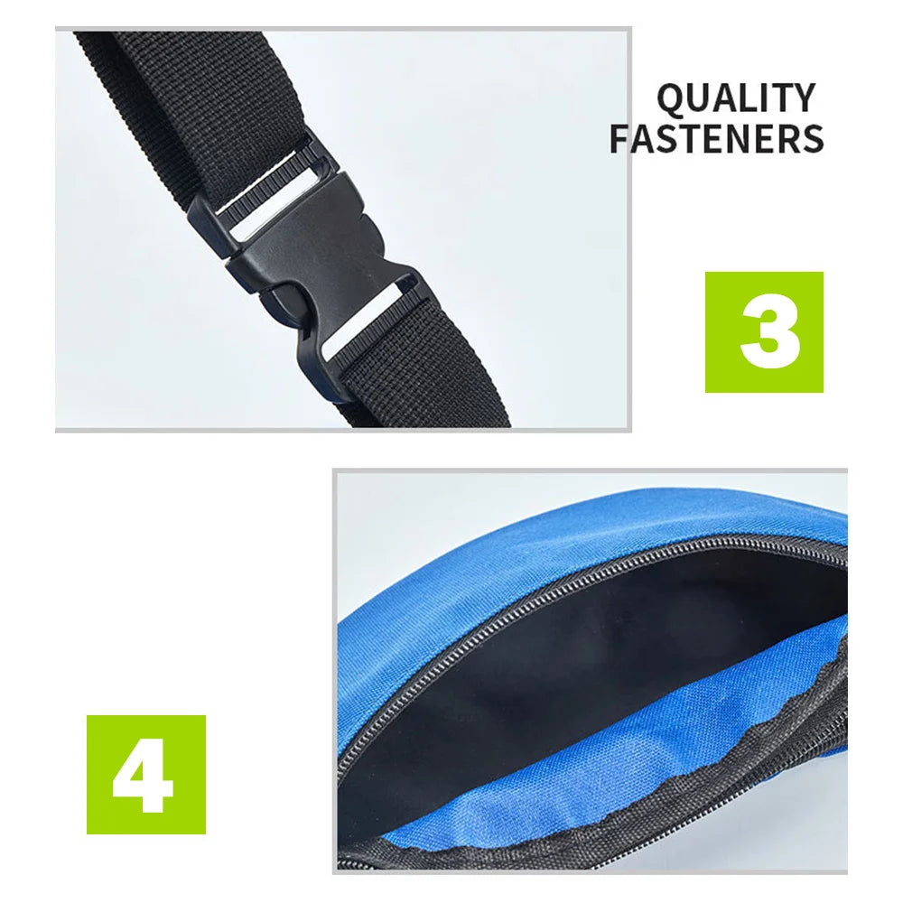 Sports Travel Waist Bag Universal Fanny Pack Chest Bag Crossbody Belt Bag