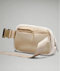 Sports Waist Bag Plush Chest Bag Outdoor Shoulder Bag Man Bag