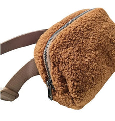 Sports Waist Bag Plush Chest Bag Outdoor Shoulder Bag Man Bag